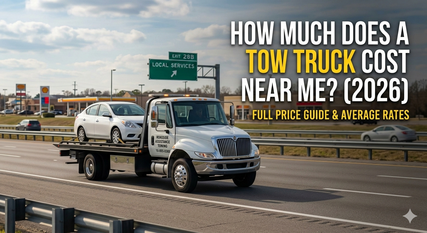 How Much Does a Tow Truck Cost? | 2026 Average Rates & Fees
