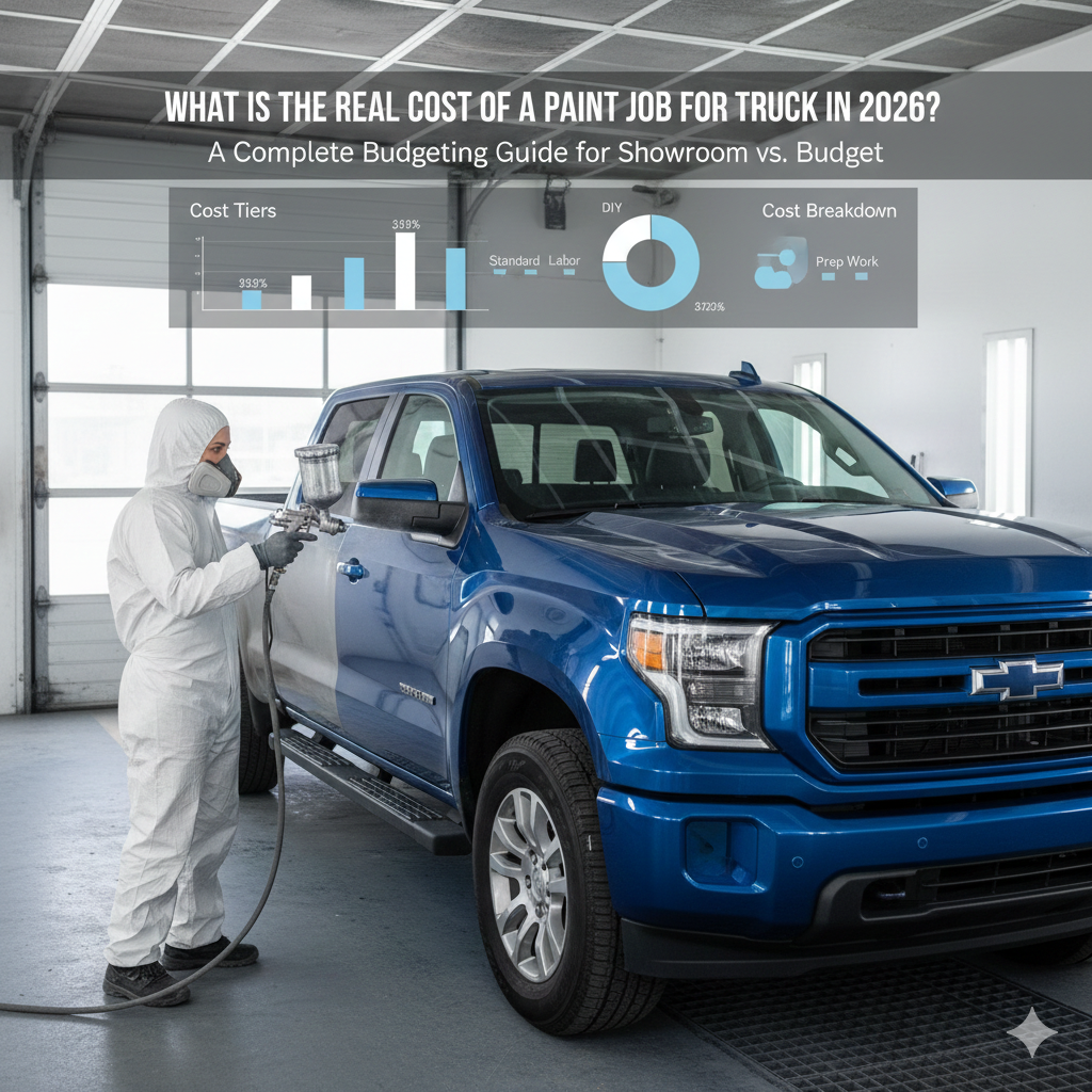 What is the Real Cost of a Paint Job for a Truck in 2026?